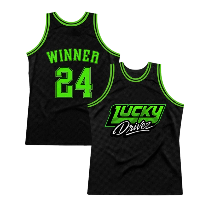 Lucky Drivez Basketball Jersey