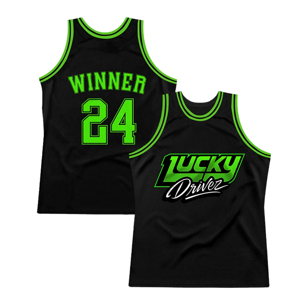 Lucky Drivez Basketball Jersey