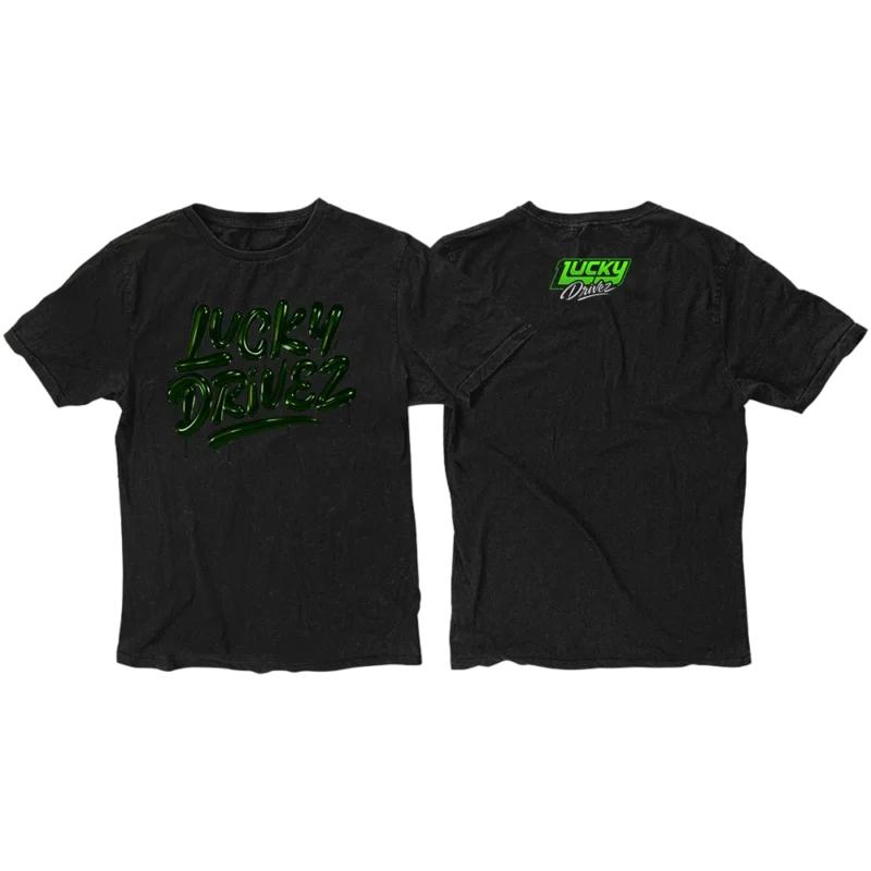 Lucky Drivez Oversize Shirt Black