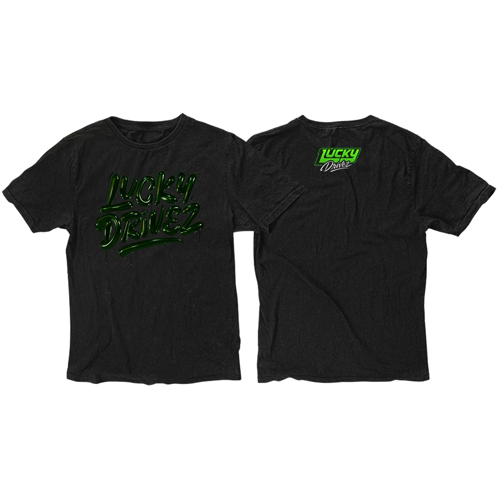 Lucky Drivez Oversize Shirt Black