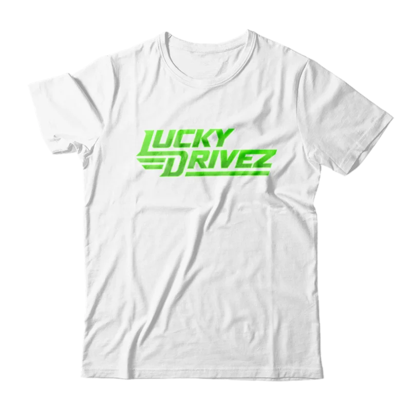 Lucky Drivez shirt white